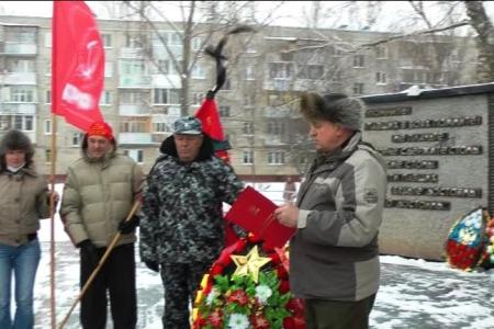 Балаково. Саратовская область. Чтим память И.В. Сталина