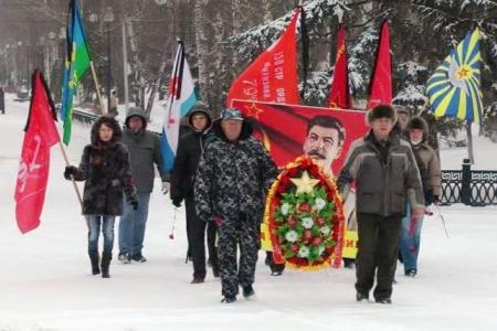 Балаково. Саратовская область. Чтим память И.В. Сталина