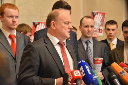 Г.А. Зюганов: «Антикоррупционная инициатива молодежи должна быть рассмотрена немедленно!»