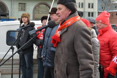 Г.А. Зюганов на митинге в Москве: «Даешь правительство народного доверия!»