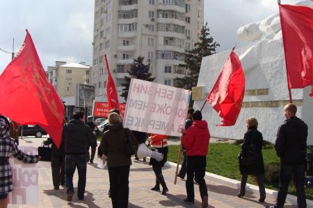 Краснодарский край. В Новороссийске прошел Социальный марш