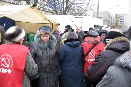 Тамбов. Живой коридор