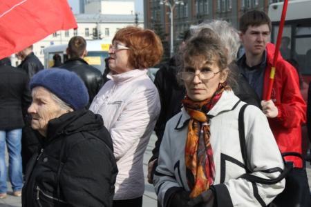 В Екатеринбурге прошел митинг в поддержку жителей поселка Березит