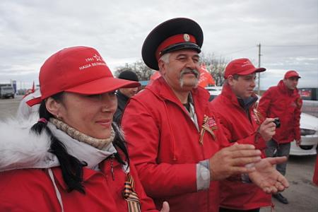 Ростовская область приняла эстафету. На Дону встретили участников международного автопробега «Наша Великая Победа»