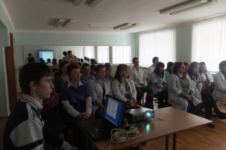 Калуга. Встреча ветерана Байконура со студентами