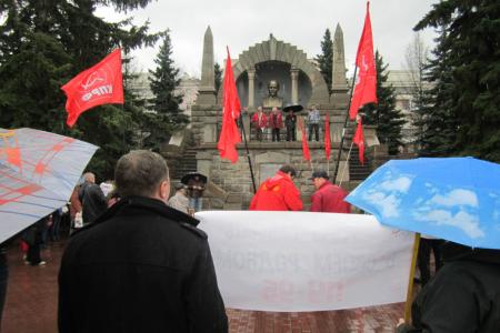 Челябинск. Митинг против схемы реформирования начального и среднего профессионально-технического образования