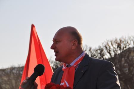 Митинг против антинародный реформ в Петербурге
