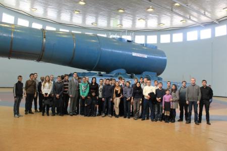 Московские комсомольцы посетили Звёздный городок