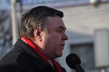 Митинг против антинародный реформ в Петербурге