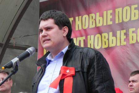 Массовая протестная акция в Белгороде: "Защитим нашу историю!", "Позор вандалам из "Единой России", разрушающим памятники В.И.Ленину!"