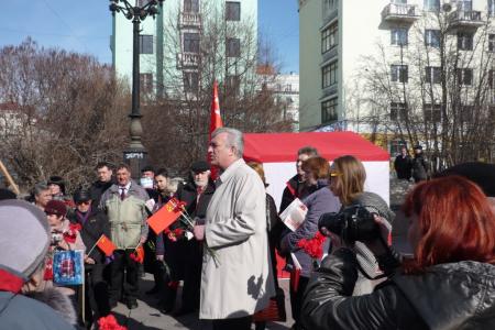 Коммунисты Мурманской области поздравили жителей со 143-й годовщиной со дня рождения Ленина по радио