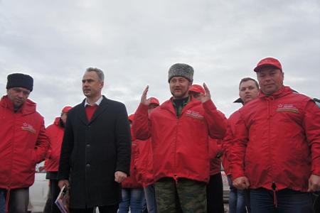 Ростовская область приняла эстафету. На Дону встретили участников международного автопробега «Наша Великая Победа»