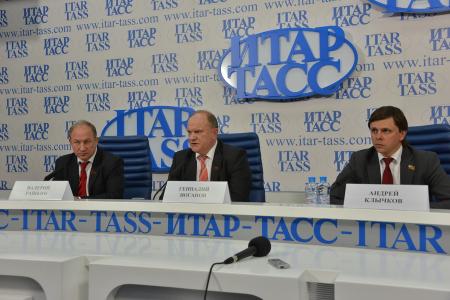 Г.А. Зюганов: «Мы возрождаем народный контроль». Пресс-конференция лидера КПРФ в ИА ИТАР-ТАСС