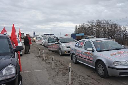 Ростовская область приняла эстафету. На Дону встретили участников международного автопробега «Наша Великая Победа»