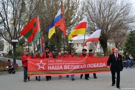 Автопробег "Наша Великая Победа" в Астрахани