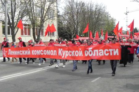 Массовая протестная акция в Белгороде: "Защитим нашу историю!", "Позор вандалам из "Единой России", разрушающим памятники В.И.Ленину!"
