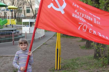 Хакасия: Молодые коммунисты провели спортивную акцию под девизом "Проведи День Победы трезвым"