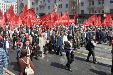 Г.А. Зюганов на митинге 9 мая в Москве: «Это была Победа труда над капиталом, Победа Великого Октября!»
