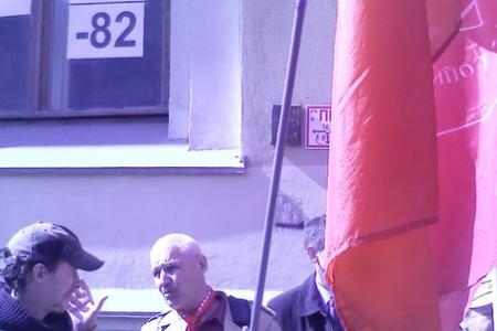 В Санкт-Петербурге КПРФ и «Русский Лад» провели пикет против русофобской и антисоветской политики латвийских властей