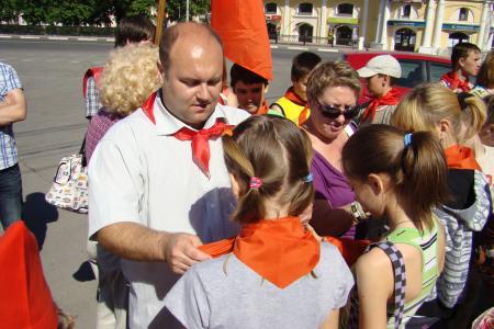 В Рязани прошел областной пионерский слет