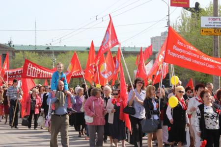 Даешь Правительство народного доверия! Первомай в Волгограде