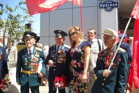 С.П.Обухов - митинге в Краснодаре: КПРФ отстаивает Правду о великой Победе,  защищает историческую память - это наш "духовный Сталинград" 