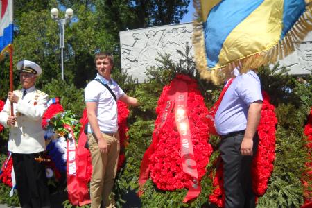 С.П.Обухов - митинге в Краснодаре: КПРФ отстаивает Правду о великой Победе,  защищает историческую память - это наш "духовный Сталинград" 