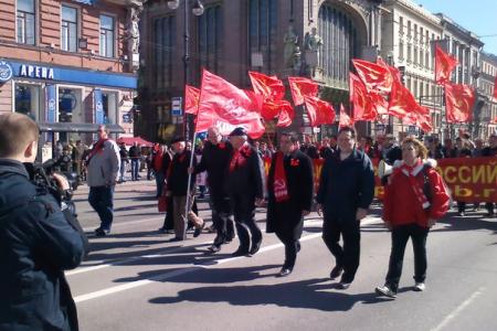 Красный Первомай в Ленинграде