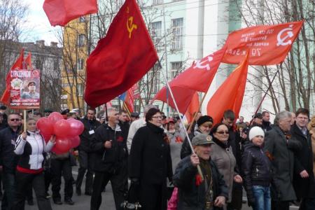 Всероссийская акция коммунистов, посвященная 68-й годовщине Великой Победы. Справка Отдела рабочего, профсоюзного движения и связей с общественными организациями ЦК КПРФ  