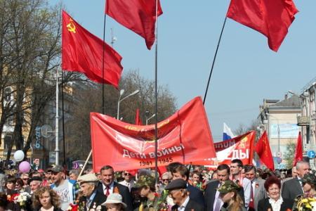 Всероссийская акция коммунистов, посвященная 68-й годовщине Великой Победы. Справка Отдела рабочего, профсоюзного движения и связей с общественными организациями ЦК КПРФ  