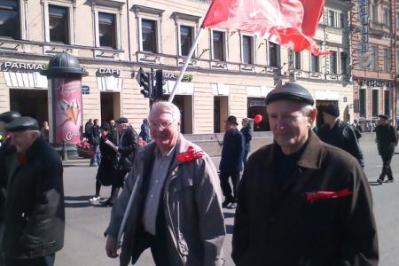 Красный Первомай в Ленинграде