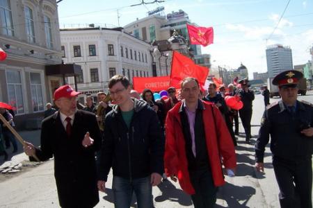 Свобода, равенство, социализм! 1 мая в центре Казани коммунисты провели массовую манифестацию 