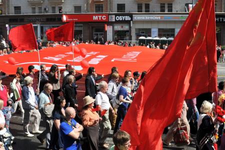 Г.А. Зюганов на митинге 9 мая в Москве: «Это была Победа труда над капиталом, Победа Великого Октября!»