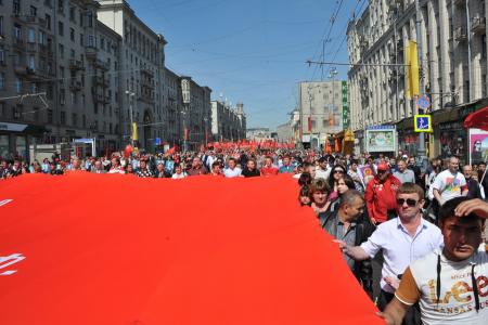 Г.А. Зюганов на митинге 9 мая в Москве: «Это была Победа труда над капиталом, Победа Великого Октября!»