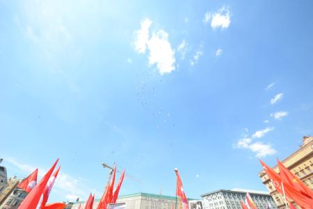 Г.А. Зюганов на митинге 9 мая в Москве: «Это была Победа труда над капиталом, Победа Великого Октября!»