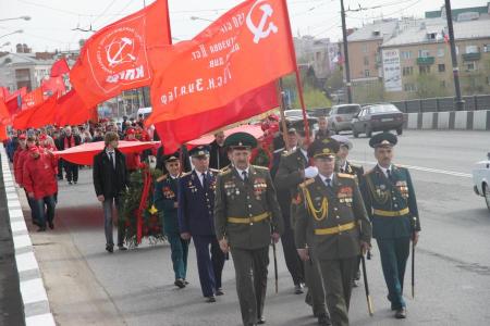 Всероссийская акция коммунистов, посвященная 68-й годовщине Великой Победы. Справка Отдела рабочего, профсоюзного движения и связей с общественными организациями ЦК КПРФ  