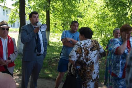 Тульская область. Коммунисты провели экологический митинг