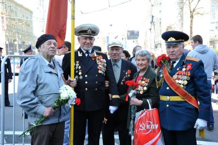 Г.А. Зюганов на митинге 9 мая в Москве: «Это была Победа труда над капиталом, Победа Великого Октября!»