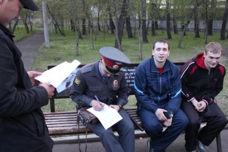 Хакасия: Молодые коммунисты провели спортивную акцию под девизом "Проведи День Победы трезвым"