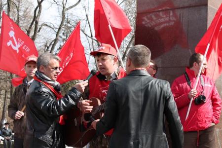 Вологодская область встретила Первомай демонстрациями, митингами и пикетами