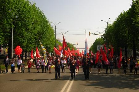Кабардино-Балкария встретила День международной солидарности трудящихся под алыми стягами 