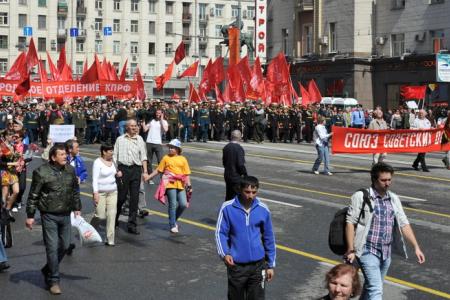 Г.А. Зюганов на митинге 9 мая в Москве: «Это была Победа труда над капиталом, Победа Великого Октября!»