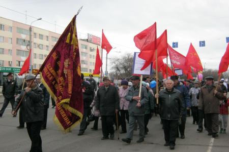 Первомай в Комсомольске-на-Амуре