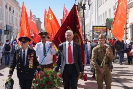 Всероссийская акция коммунистов, посвященная 68-й годовщине Великой Победы. Справка Отдела рабочего, профсоюзного движения и связей с общественными организациями ЦК КПРФ  