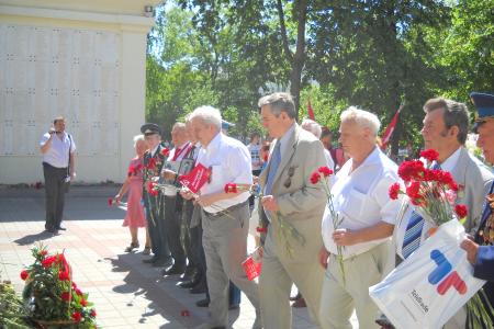 С.П.Обухов - митинге в Краснодаре: КПРФ отстаивает Правду о великой Победе,  защищает историческую память - это наш "духовный Сталинград" 