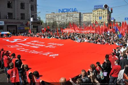 Всероссийская акция коммунистов, посвященная 68-й годовщине Великой Победы. Справка Отдела рабочего, профсоюзного движения и связей с общественными организациями ЦК КПРФ  