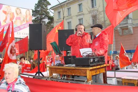Работающий человек не должен быть бедным! Первомай в Ангарске 