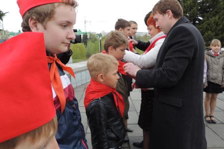 День Пионерии в Омске 2013