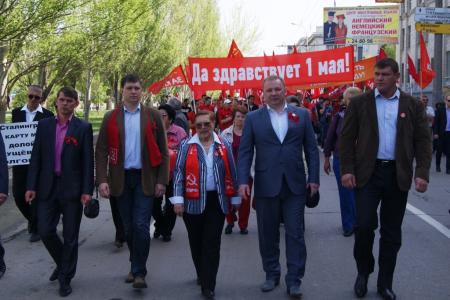 Даешь Правительство народного доверия! Первомай в Волгограде