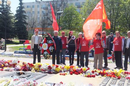 Калуга. Автопробег: «За Родину! За Сталина!»